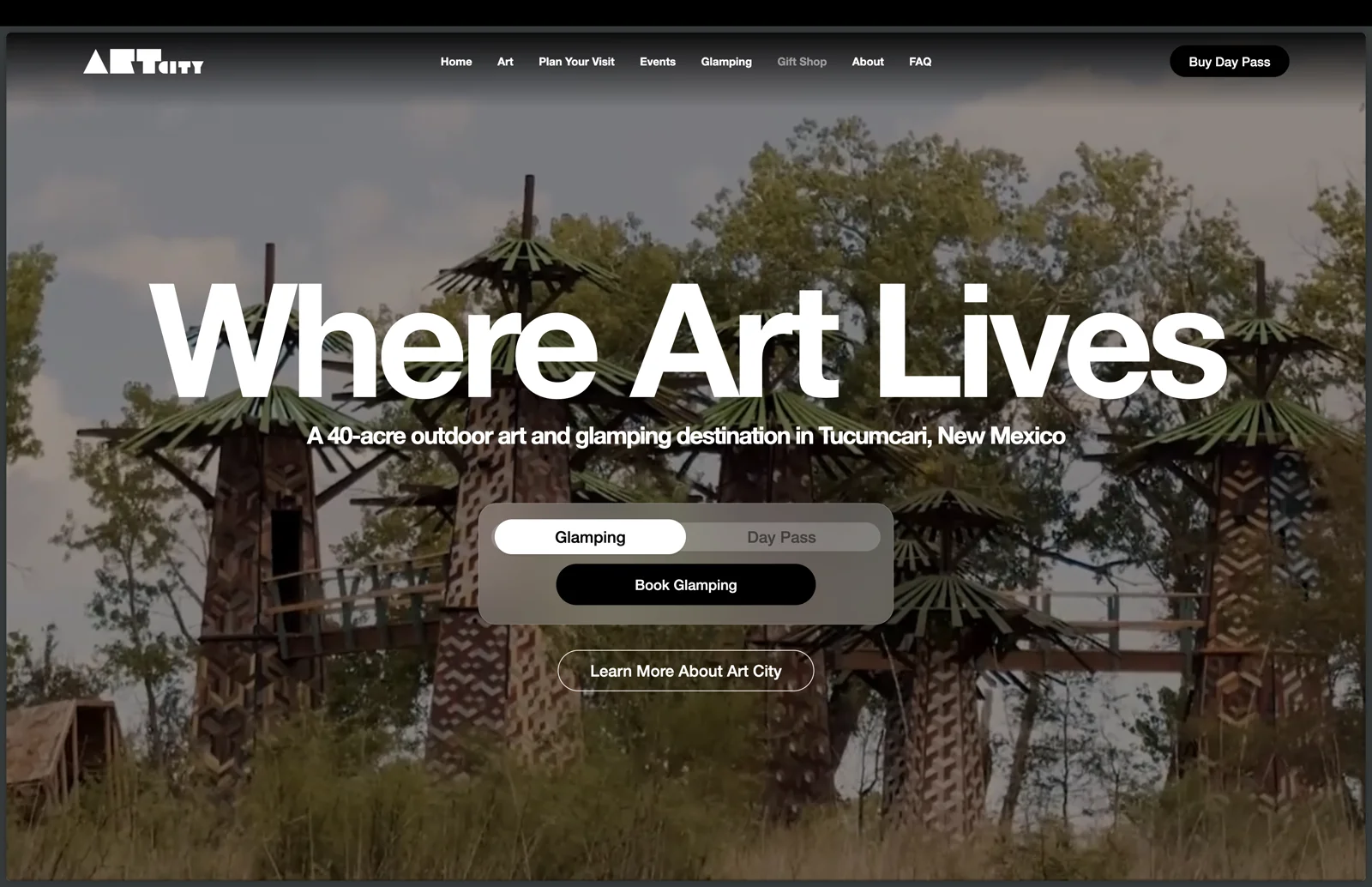 Art City Homepage - Where Art Lives
