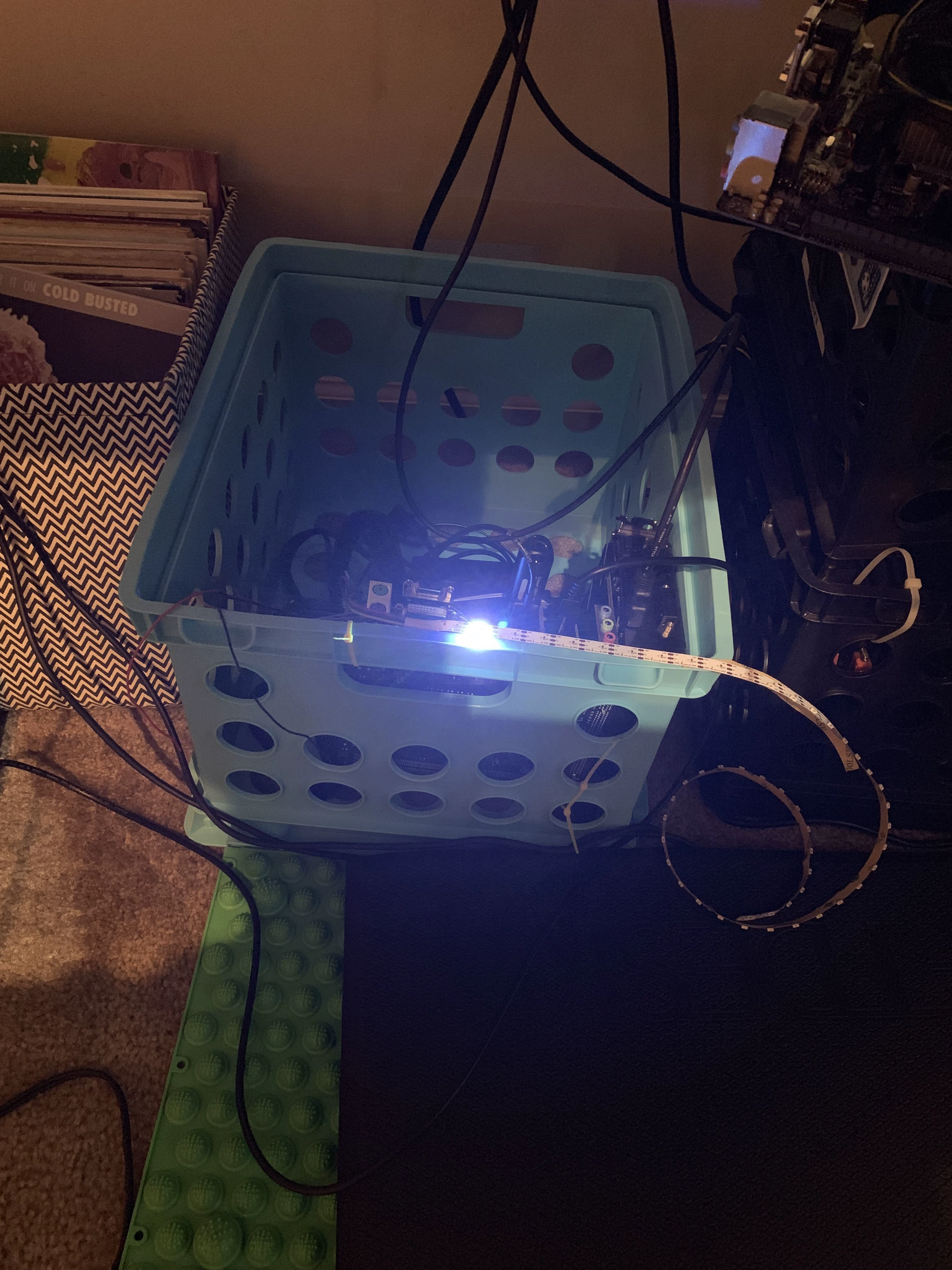 Milk carton mining build 1