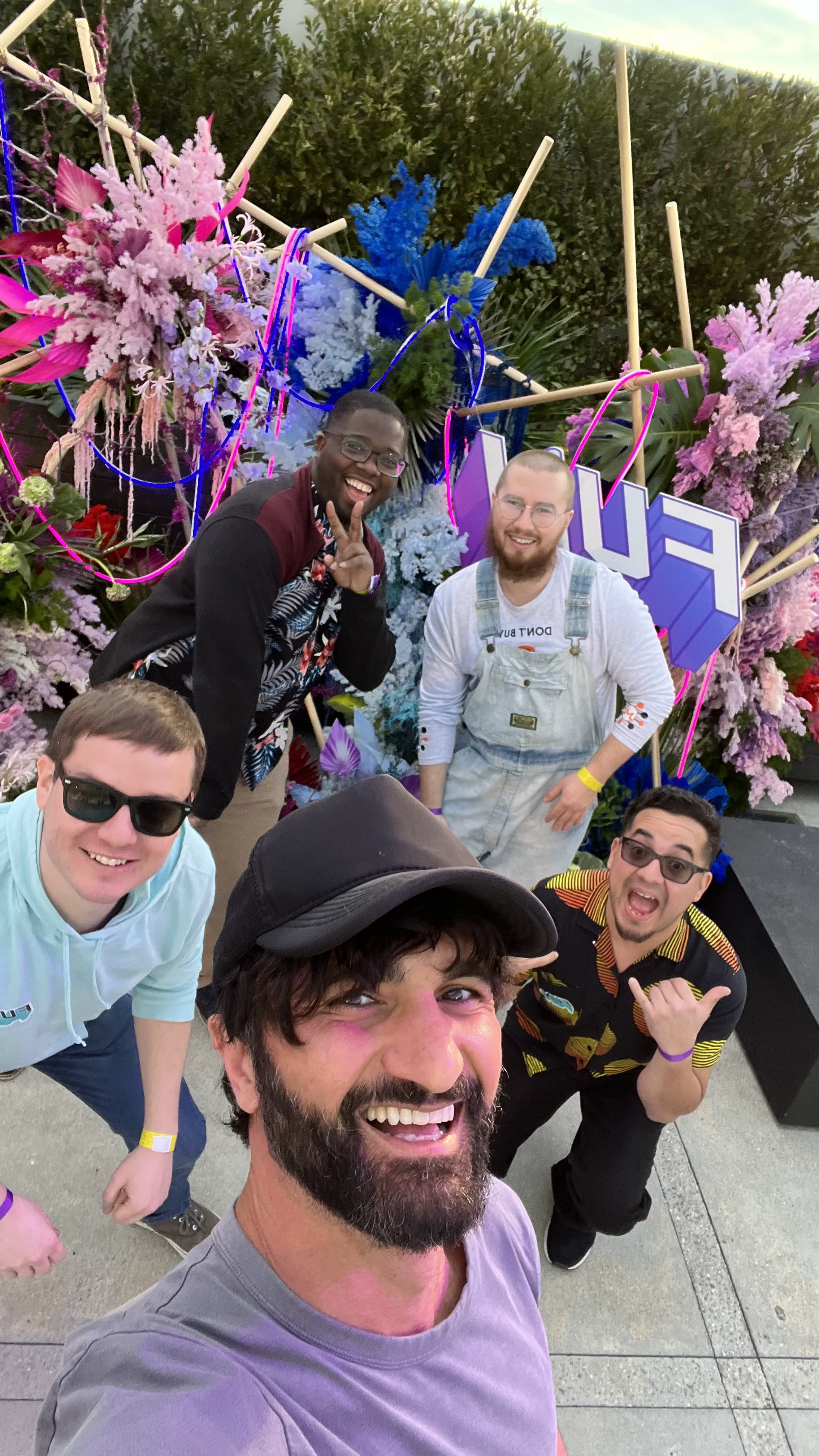 Fun Dating App team at launch party