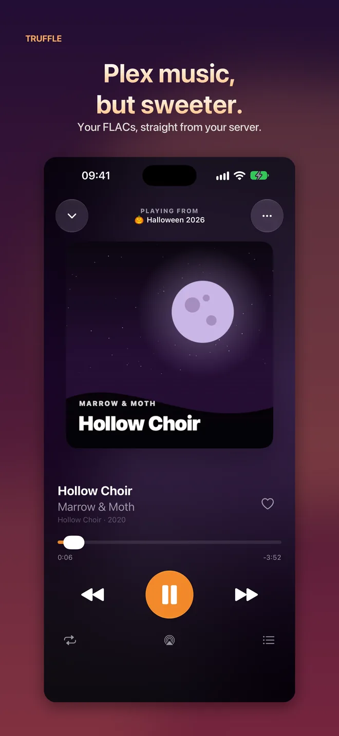 Player: a song from the Halloween mix, with the heart